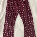 Ralph Lauren Burgundy PJ Bottoms Photo 2