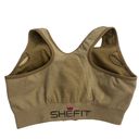 SheFit  NEW Sports Bra NWOT Perfect Lounge Bra Size XSmall Zipper Front Photo 8