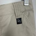 DKNY  Jeans 100% Cotton High-Rise Beige Shorts Size 6 Photo 1