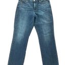 Ralph Lauren Lauren  Med Wash Straight Leg Denim Pants Size 14 Photo 0