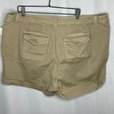 Torrid  Tan Roll Cuff‎ Twill Shorts Photo 2