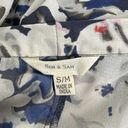 Sim & Sam  collarless draped kimono open cardigan Size S/M Photo 3