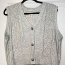 Jessica Simpson Gray Sweater Vest Photo 0