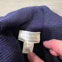 Caslon  Blue‎ Long Sleeve Turtle Neck Sweater Women's Size Xtra Small Photo 1