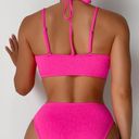 SheIn Pink Swim Suit Photo 1