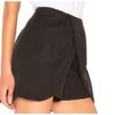 L'Academie  Black High Waist Skort The Rosanna Tulip Front Size S Photo 1