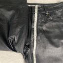 Tommy Hilfiger 100% Leather Black Long Pants. Women’s Size 6. Photo 12