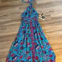 NWT Caroline Constas New York Criss Cross Halter Maxi Dress Photo 0