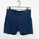 Halara  Flex High Waisted Back Side Pocket Stretchy Knit Denim Casual Shorts XL Photo 1