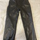 ZARA Faux Leather Pants Photo 0