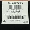 Style & Co NWT . black mid rise bootcut cotton blend casual leggings, size 4X Photo 9