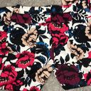 Adrianna Papell Adrianne Papell high rise ankle crop floral fitted pant Photo 3