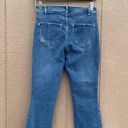 J.Jill  Womens Jeans Blue Denim Kick Flare Ankle Minor Distressing Stretch 4 Photo 2