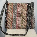 Demdaco Large Multi Pattern Cotton Tote Green Photo 0