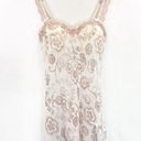 Apt. 9 Women's Sheer Floral Chemise with Built in Bra Lingerie Size Small Sexy Photo 0