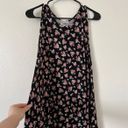 Tres Bien Black Floral Flowy Dress Photo 4