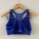 Nike Dri Fit Blue Mesh Sports Bra Size Large Photo 3