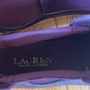 Ralph Lauren Lauren  Waterproof Rubber Boot Sz 7 Dark Purple Chelsea Rain Bootie Photo 3