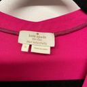 Kate Spade  NY Womens Pink Cap Sleeve V Neck Blouse Size Small Live Colorfully Photo 3