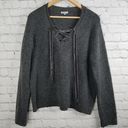 Rails Amelia Sweater Small Womens Oversized Wool Cashmere Blend Charcoal Gray Photo 0