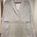 Princess Polly NWT  Krister Cropped Blazer Grey Photo 3