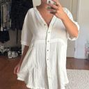 Boutique Cover Up White Size M Photo 3