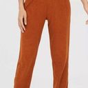 Aerie NWT  Offline Sweatpants Joggers Small Orange Pants Towel Terrycloth Photo 0