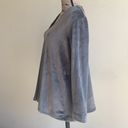 Natori  Velour Oversized Gray Pullover Sweater Photo 3