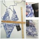 Naked Wardrobe  Swim Blue Smoke String Bikini Swimsuit NEW Sz XL Style NW-W0732 Photo 29