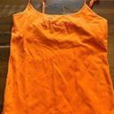 Victoria's Secret  Vintage Tank Top Y2K Sexy Print Orange Small Layering Photo 0