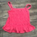 Universal Threads pink universal thread ruffle top Photo 0