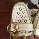 Unisa  Gold Slip On Loafers Size 6 Photo 0