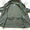 Fabletics Leah Oversized Zip Up Hoodie in Olive Green Photo 8