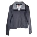 Puma  Zip Up Collared Jacket with Thumbholes in Gray Photo 2