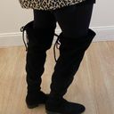 Unisa Black Over The Knee Boots Photo 0