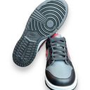 Nike  Dunk Low Size 6.5Y/8 Women Black University Red White Racer Blue FV0373 001 Photo 6