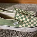 Vans Green Checkered Photo 0