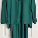 Lounge 2 Piece Green  Set Pants and Long Sleeve Shirt NWT Women’s Medium 8/10 Photo 3