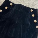 velvet skirt Black Photo 1