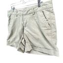 Dear John  Womens Hampton Casual Shorts Size 32 Light Green Cuffed Hem Mid rise Photo 1