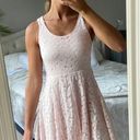 Acemi - New pink  lace fit and flare dress size medium Photo 0