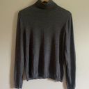 Tahari  Gray Wool Turtleneck Sweater Photo 2