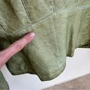 Miss Sixty  M60 Light Green Faux Leather Moto Jacket Womens Size S Zippers Photo 6