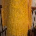 Divided Yellow Lace Dress  Photo 6