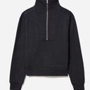 Everlane The Track Black Half-Zip Size XS Photo 0