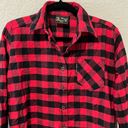 Krass&co THE VERMONT FLANNEL  Women's Classic Red Buffalo Flannel Shirt, Size S Photo 2