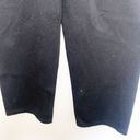 St. John  Caviar Black Wide Leg Pull On Pants Photo 2