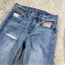 American Eagle  90's Straight Patchwork Distressed Jeans Photo 2