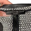 Generation Love  Aston Bonded Faux-Leather Boucle Cardigan Blazer Size S Photo 8