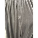 Eliza J  Women’s Formal Romper Size 6 Gray Velvet Evening Long Sleeve V Neck Photo 11